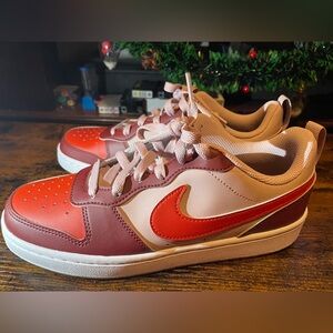 Nike Red and Pink Athletic Shoes